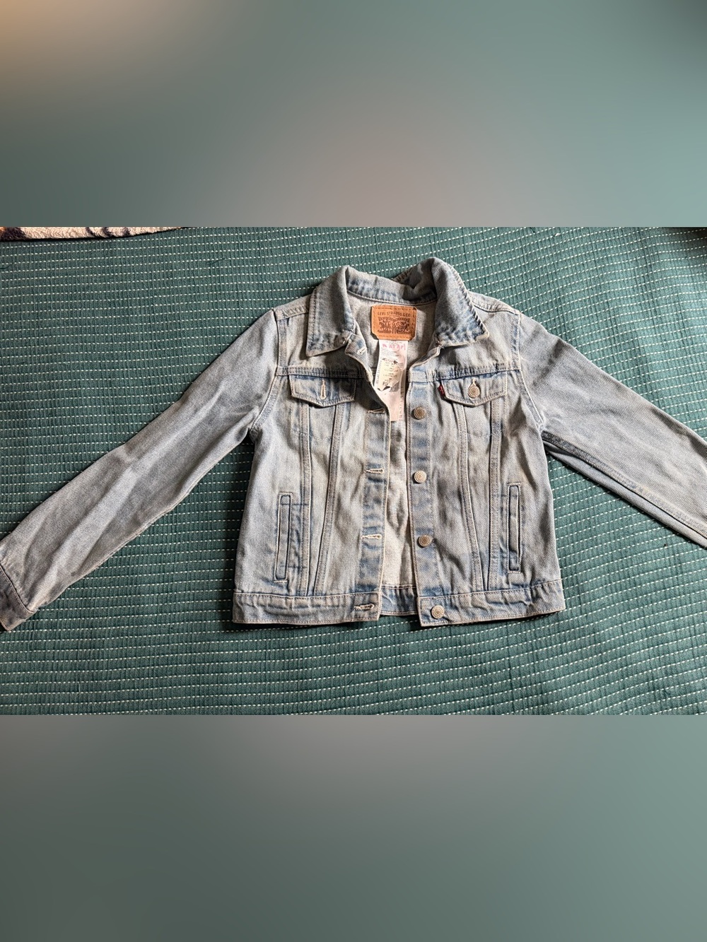 Levi's Kids Light Wash Denim Jacket - Pale Blue size 10-12